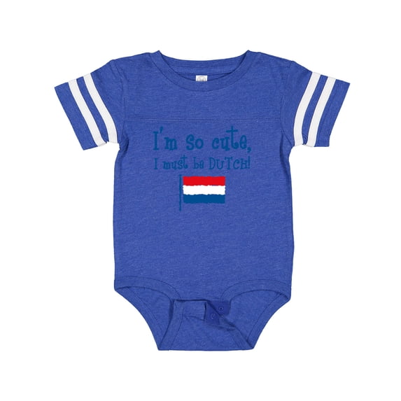 Inktastic So Cute Dutch Boys or Girls Baby Bodysuit