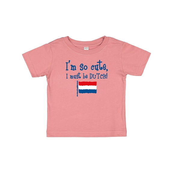 Inktastic So Cute Dutch Boys or Girls Baby T-Shirt