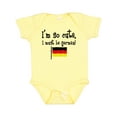 thumbnail image 1 of Inktastic So Cute German Boys or Girls Baby Bodysuit, 1 of 5