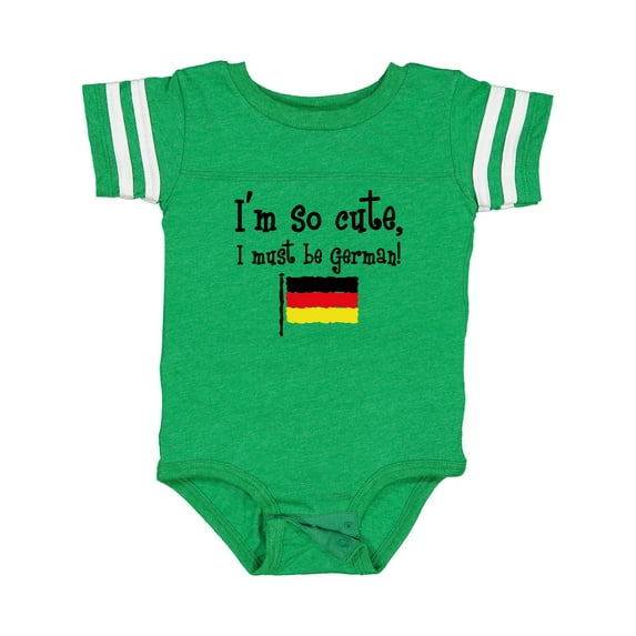 Inktastic So Cute German Boys or Girls Baby Bodysuit