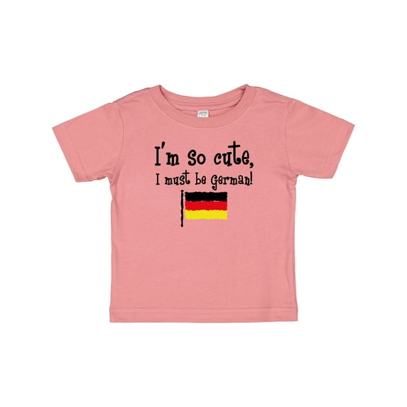 Inktastic So Cute German Boys or Girls Baby T-Shirt