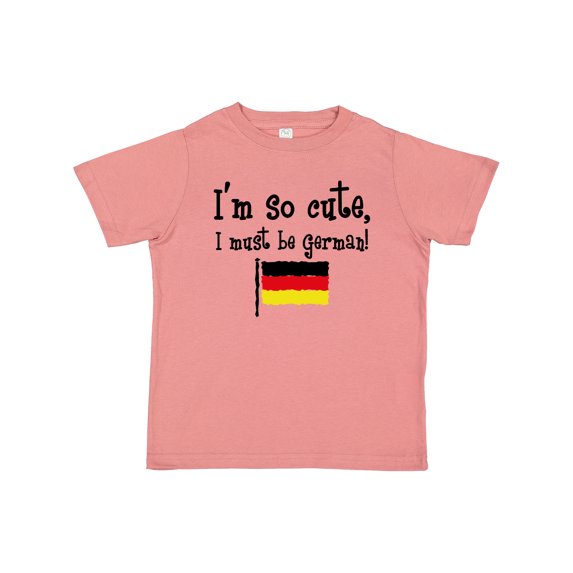 Inktastic So Cute German Boys or Girls Toddler T-Shirt