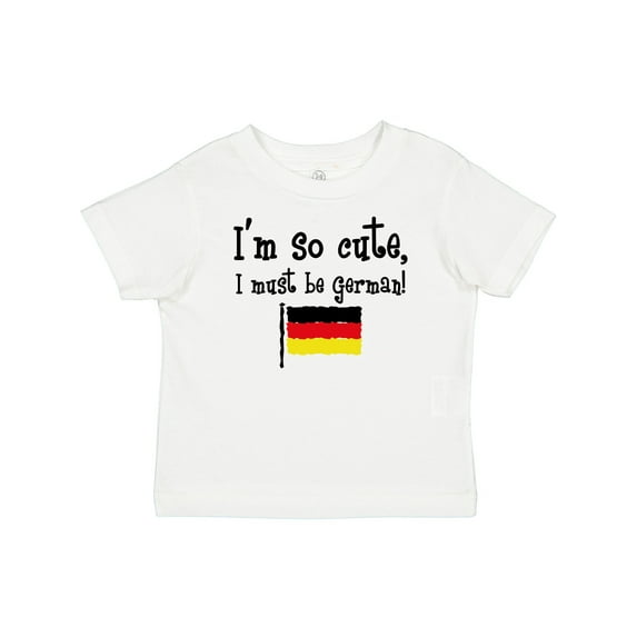 Inktastic So Cute German Boys or Girls Toddler T-Shirt