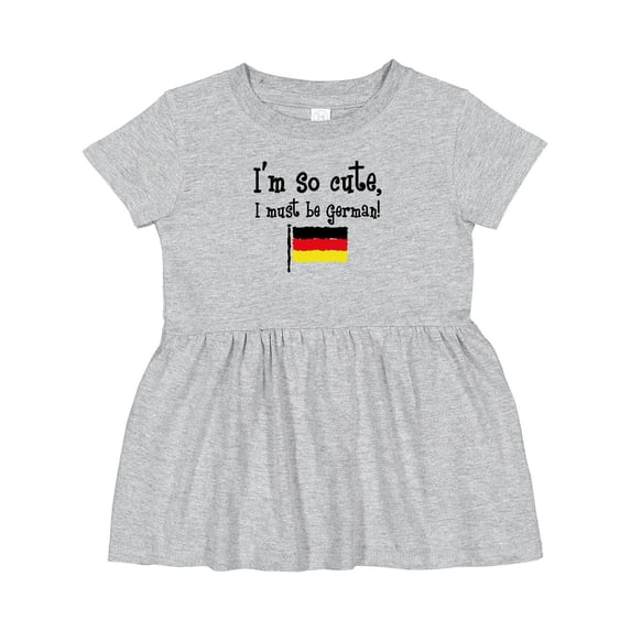 Inktastic So Cute German Girls Baby Dress