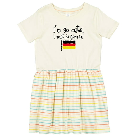 Inktastic So Cute German Girls Toddler Dress