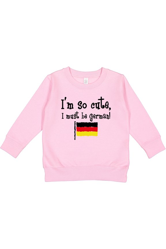 So Cute German Toddler Sweatshirt