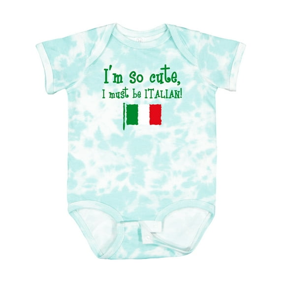 Inktastic So Cute Italian Boys or Girls Baby Bodysuit