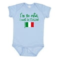 thumbnail image 1 of Inktastic So Cute Italian Boys or Girls Baby Bodysuit, 1 of 5