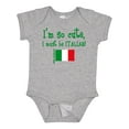 thumbnail image 1 of Inktastic So Cute Italian Boys or Girls Baby Bodysuit, 1 of 5