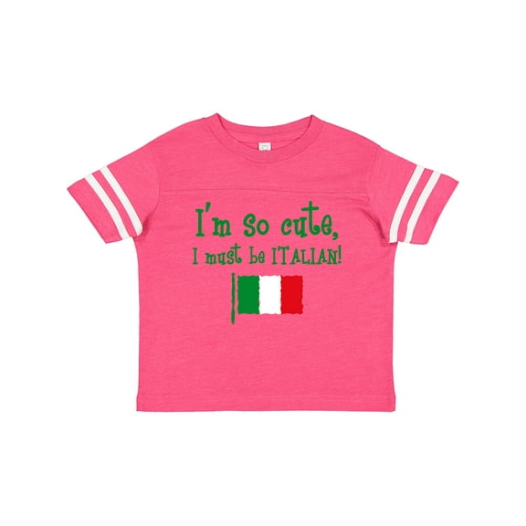 Inktastic So Cute Italian Boys or Girls Toddler T-Shirt