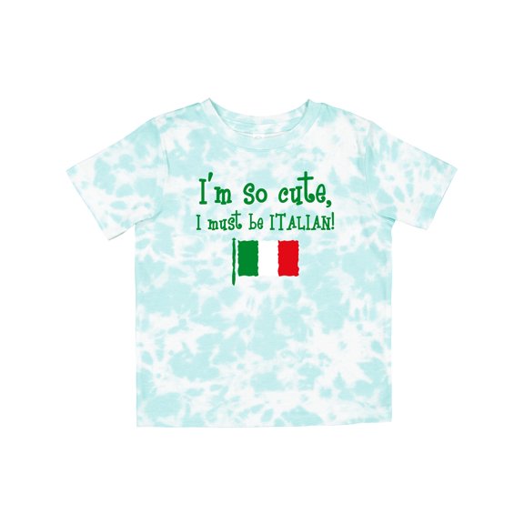 Inktastic So Cute Italian Boys or Girls Toddler T-Shirt