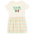 thumbnail image 1 of Inktastic So Cute Italian Girls Toddler Dress, 1 of 5