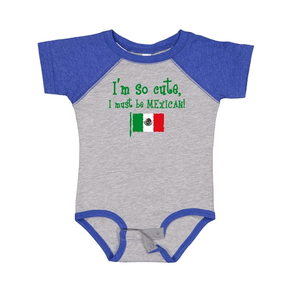 Inktastic So Cute Mexican Boys or Girls Baby Bodysuit