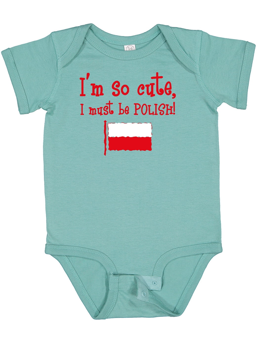 Inktastic So Cute Polish Boys or Girls Baby Bodysuit 