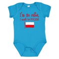thumbnail image 1 of Inktastic So Cute Polish Boys or Girls Baby Bodysuit, 1 of 5