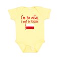 thumbnail image 1 of Inktastic So Cute Polish Boys or Girls Baby Bodysuit, 1 of 5