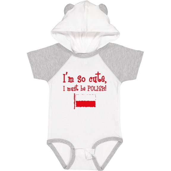 Inktastic So Cute Polish Boys or Girls Baby Bodysuit
