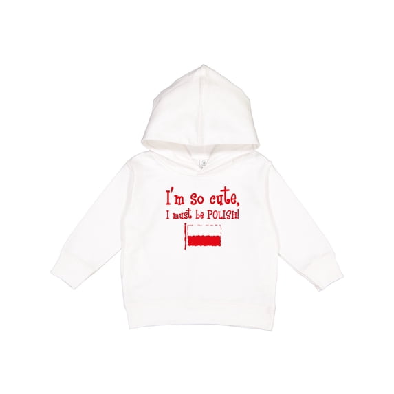 Inktastic So Cute Polish Toddler Hoodie