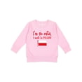 thumbnail image 1 of Inktastic So Cute Polish Toddler Sweatshirt, 1 of 4