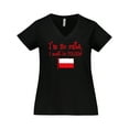 thumbnail image 1 of Inktastic So Cute Polish Women's Plus Size V-Neck T-Shirt, 1 of 5