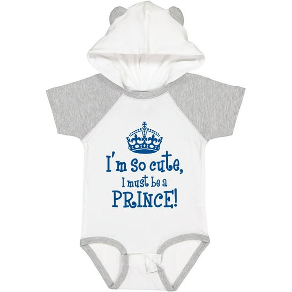 Inktastic So Cute Prince Boys Baby Bodysuit