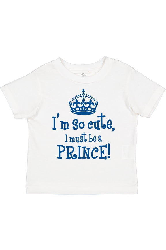 So Cute Prince Boys Toddler T-Shirt
