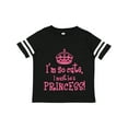 thumbnail image 1 of Inktastic So Cute Princess Girls Toddler T-Shirt, 1 of 5