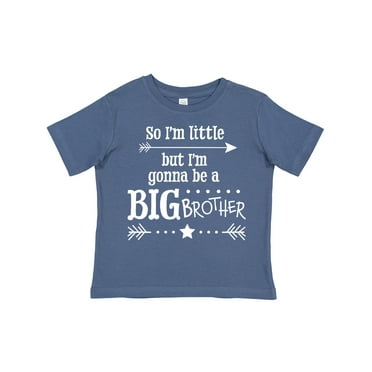 Inktastic So I'm Little, but I'm Going to Be a Big Brother Boys Toddler T-Shirt