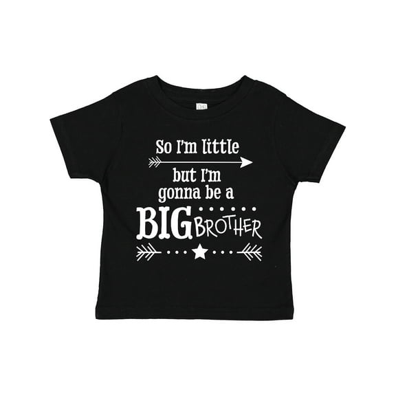 Inktastic So I'm Little, but I'm Going to Be a Big Brother Boys Toddler T-Shirt