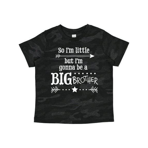 Inktastic So I'm Little, but I'm Going to Be a Big Brother Boys Toddler T-Shirt