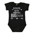 thumbnail image 1 of Inktastic So I'm Little, but I'm Gonna Be a Big Cousin Boys or Girls Baby Bodysuit, 1 of 5