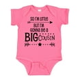 thumbnail image 1 of Inktastic So I'm Little, but I'm Gonna Be a Big Cousin Boys or Girls Baby Bodysuit, 1 of 5