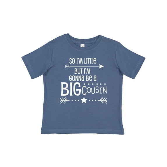 Inktastic So I'm Little, but I'm Gonna Be a Big Cousin Boys or Girls Baby T-Shirt