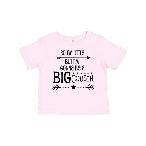 Inktastic So I'm Little, but I'm Gonna Be a Big Cousin Boys or Girls Baby T-Shirt
