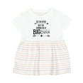 thumbnail image 1 of Inktastic So I'm Little, but I'm Gonna Be a Big Cousin Girls Baby Dress, 1 of 5