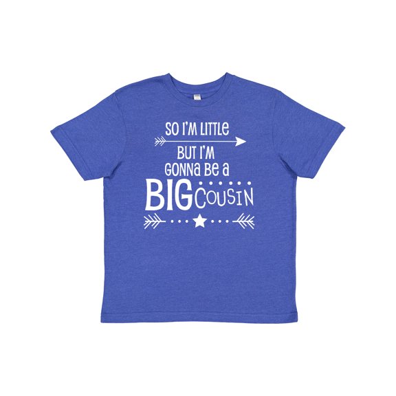Inktastic So I'm Little, but I'm Gonna Be a Big Cousin Youth T-Shirt