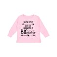 thumbnail image 1 of Inktastic So I'm Little, but I'm Gonna Be a Big Sister Girls Long Sleeve Toddler T-Shirt, 1 of 5