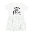 thumbnail image 1 of Inktastic So I'm Little, but I'm Gonna Be a Big Sister Girls Toddler Dress, 1 of 5
