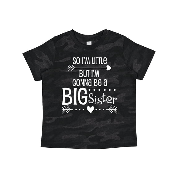 Inktastic So I'm Little, but I'm Gonna Be a Big Sister Girls Toddler T-Shirt