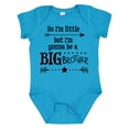 thumbnail image 1 of Inktastic So I'm Little, but I'm Gonna to Be a Big Brother Boys Baby Bodysuit, 1 of 5