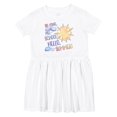 thumbnail image 1 of Inktastic So Long, Pre-school Hello, Summer Last Day of School Girls Toddler Dress, 1 of 5