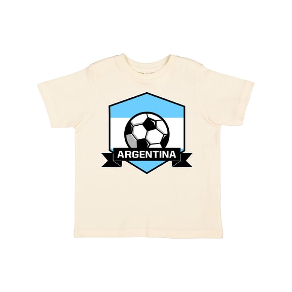 Inktastic Soccer Argentina Flag Banner Boys or Girls Toddler T-Shirt