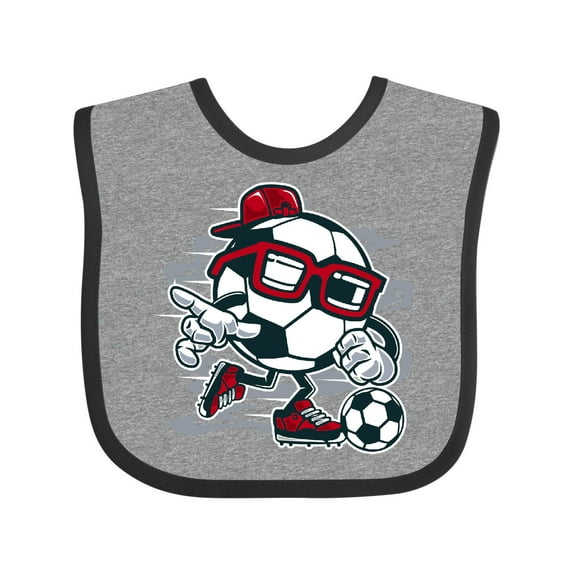 Inktastic Soccer Ball Boys or Girls Baby Bib