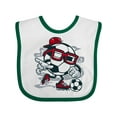 thumbnail image 1 of Inktastic Soccer Ball Boys or Girls Baby Bib, 1 of 4