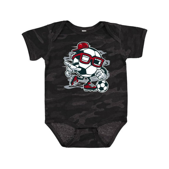 Inktastic Soccer Ball Boys or Girls Baby Bodysuit