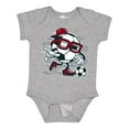 thumbnail image 1 of Inktastic Soccer Ball Boys or Girls Baby Bodysuit, 1 of 5