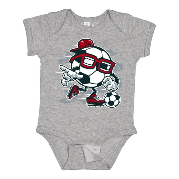 Inktastic Soccer Ball Boys or Girls Baby Bodysuit