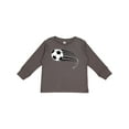 thumbnail image 1 of Inktastic Soccer Ball Boys or Girls Long Sleeve Toddler T-Shirt, 1 of 5