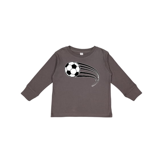 Inktastic Soccer Ball Boys or Girls Long Sleeve Toddler T-Shirt
