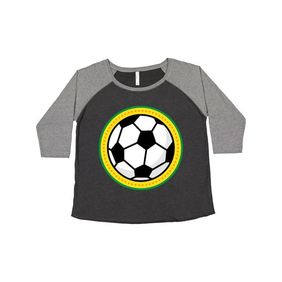 Inktastic Soccer Ball Sports Gift Women's Plus Size T-Shirt